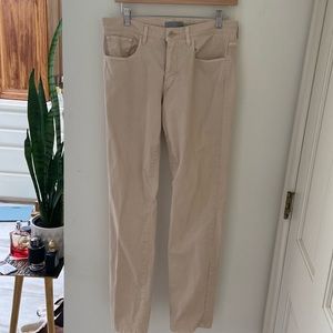 Vince 5 Pocket Pant Warm Khaki - kinda buttery colored.